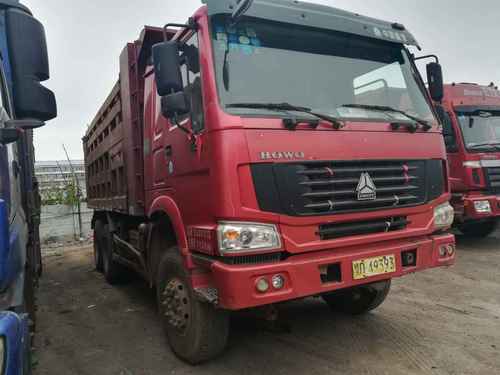 黑龙江出售转让二手2010年中国重汽豪沃ZZ3257M2941自卸车