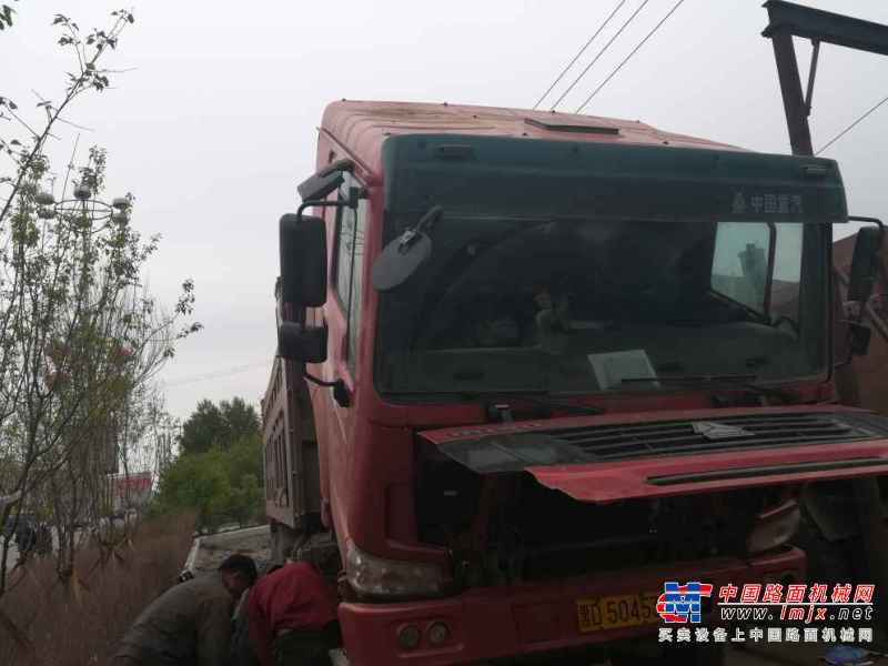 黑龙江出售转让二手2010年中国重汽ZZ5322GJBN3246F自卸车