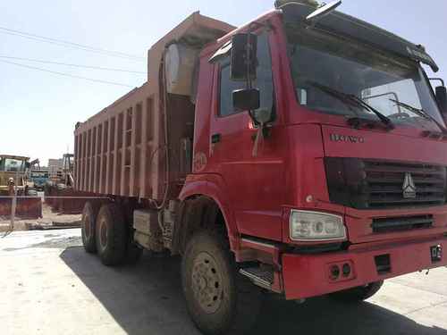 内蒙古出售转让二手2011年中国重汽豪沃ZZ5437N466741自卸车