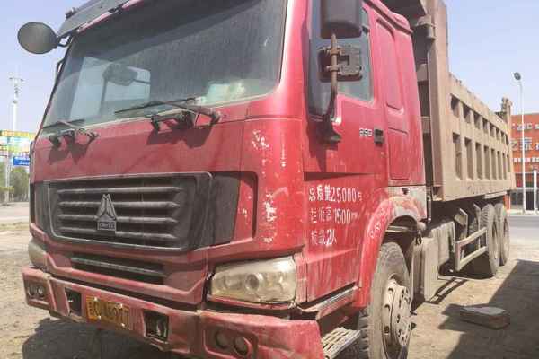 吉林出售转让二手2010年中国重汽豪沃ZZ5437N466741自卸车