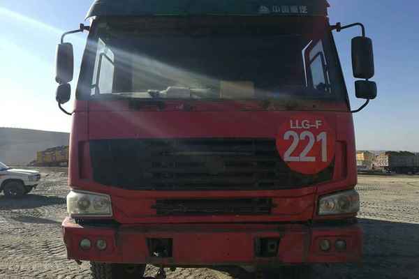 内蒙古出售转让二手2010年中国重汽豪泺ZZ3257N3847C自卸车