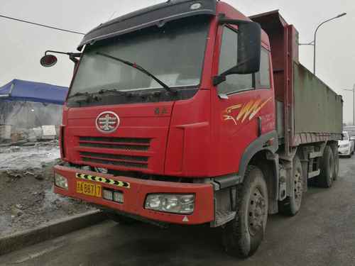 吉林出售转让二手2010年解放CA3226P1K2T1A80自卸车