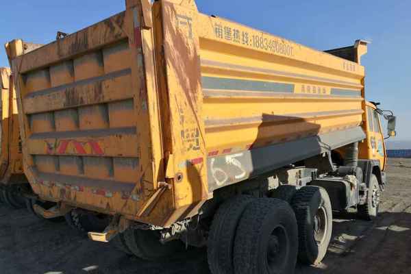 山西出售转让二手2014年陕汽奥龙SX3255UN384自卸车