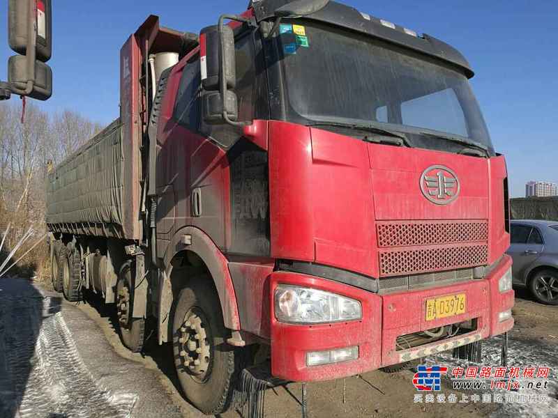 吉林出售转让二手2012年解放CA3226P1K2T1A80自卸车