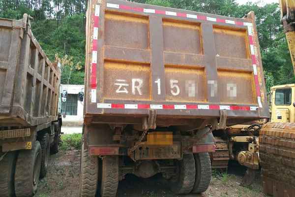 云南出售转让二手2007年红岩CQ3254SMG384自卸车