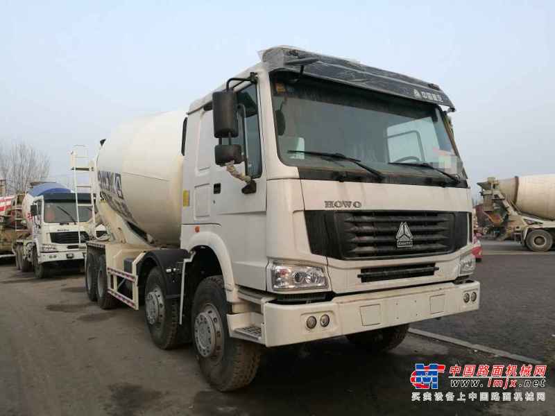 山东出售转让二手2014年中国重汽豪沃ZZ5253GJBN3841C搅拌运输车