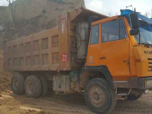 山西出售转让二手2008年陕汽奥龙SX3254BM384自卸车