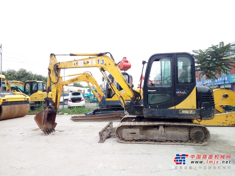 山西出售转让二手5257小时2009年现代R60挖掘机