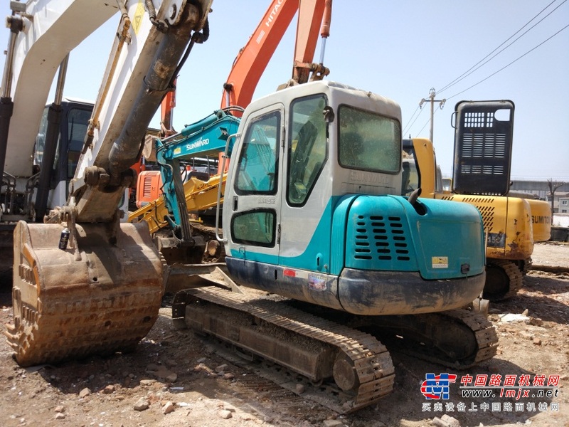陕西出售转让二手4178小时2009年山河智能SWE70N9挖掘机