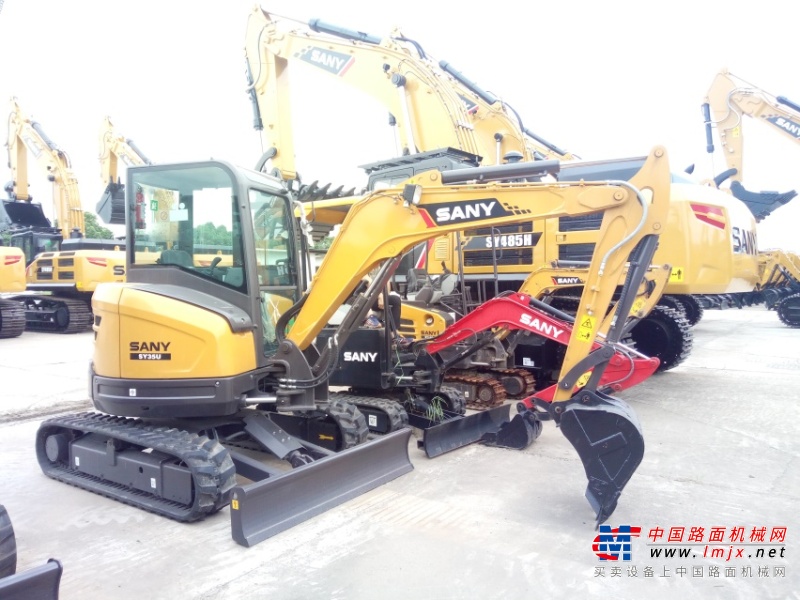 江苏出售转让二手100小时2015年三一重工SY35U挖掘机