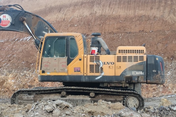山西出售转让二手6976小时2011年沃尔沃EC360BLC挖掘机