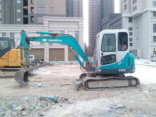 陕西出售转让二手5548小时2009年山河智能SWE50H挖掘机