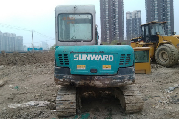 陕西出售转让二手7724小时2009年山河智能SWE50E挖掘机
