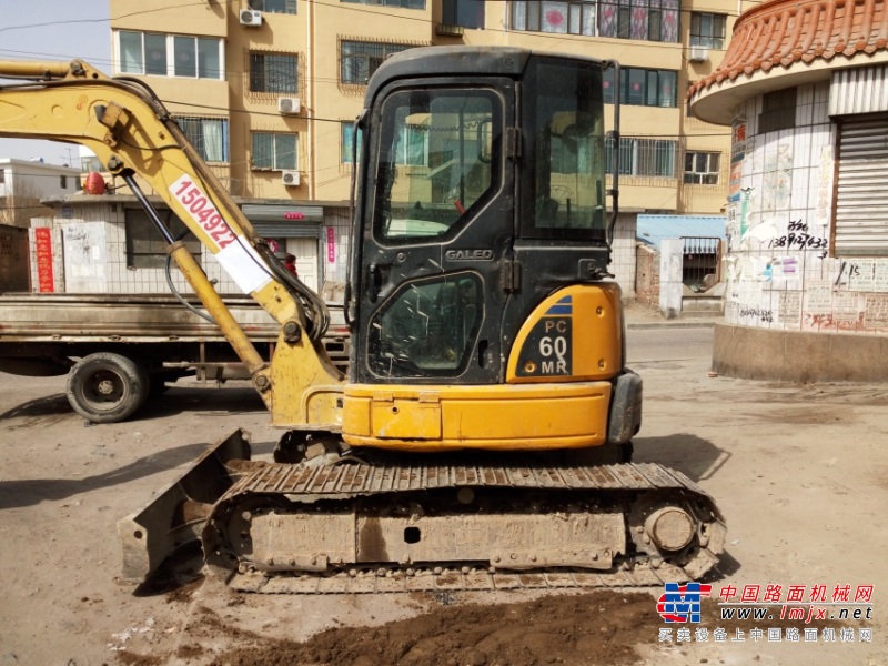 内蒙古出售转让二手7651小时2008年小松PC55MR挖掘机