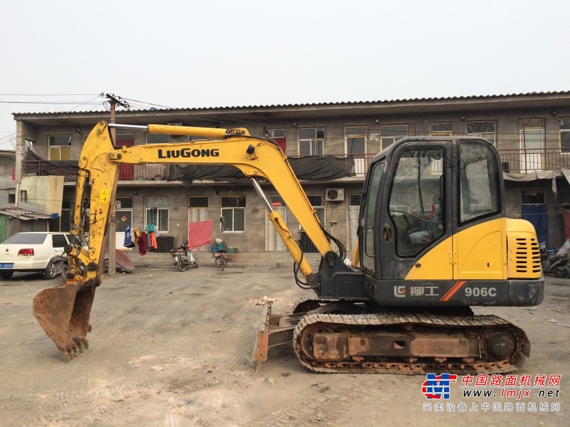 河北出售转让二手2007年柳工CLG906C挖掘机