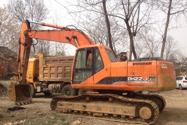 湖北出售转让二手13852小时2007年斗山DH220LC挖掘机