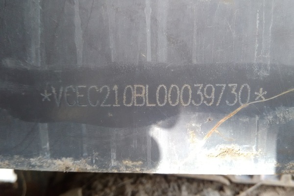 陕西出售转让二手1489小时2012年沃尔沃EC210BLC挖掘机