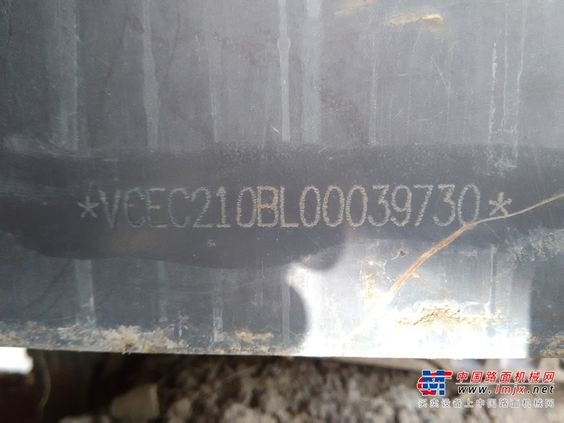 陕西出售转让二手1489小时2012年沃尔沃EC210BLC挖掘机