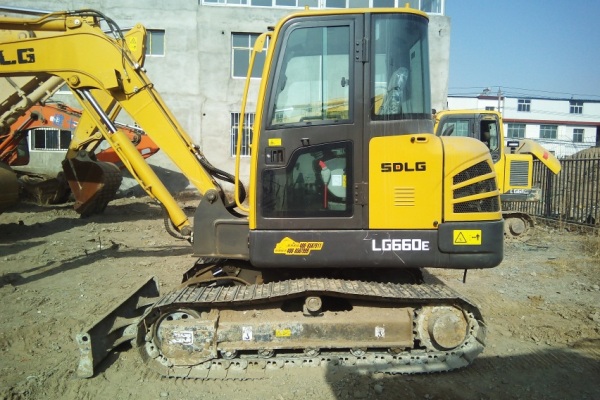 甘肃出售转让二手540小时2015年临工LG660E挖掘机