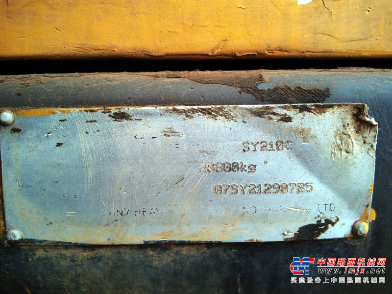 广西出售转让二手2007年三一重工SY210C挖掘机