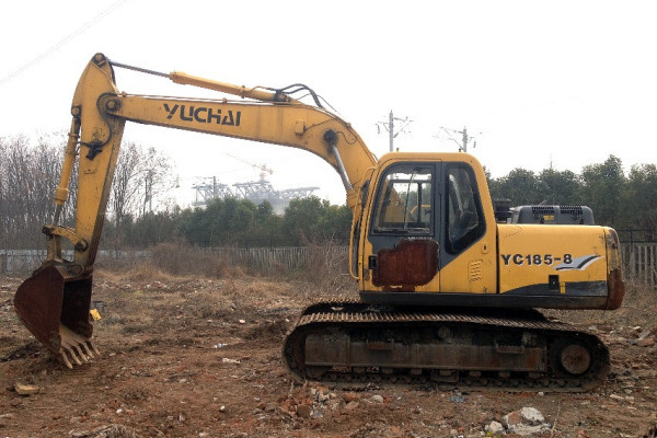 湖北出售转让二手1624小时2012年玉柴YC135挖掘机