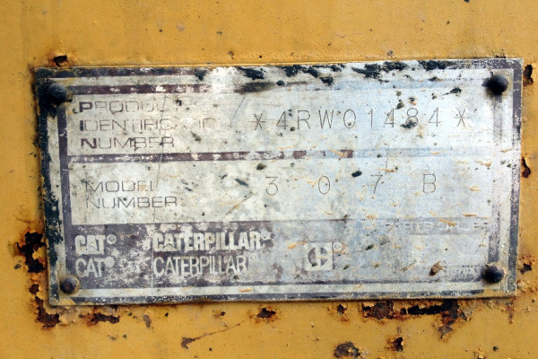 湖北出售转让二手2102小时1998年卡特彼勒307B挖掘机