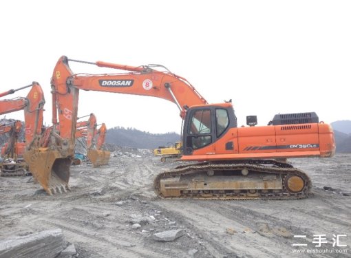 湖北出售转让二手8736小时2012年斗山DX380LC挖掘机