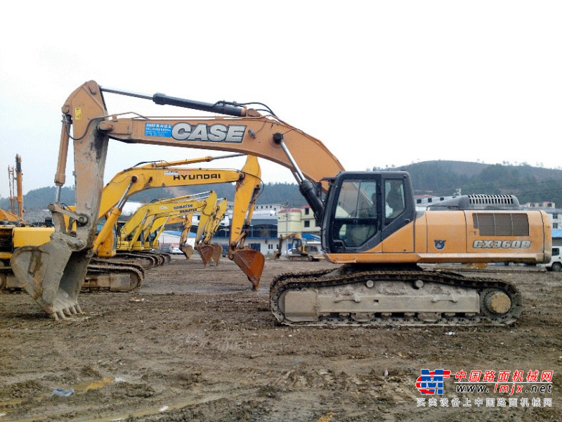 贵州出售转让二手6112小时2012年凯斯CX360B挖掘机