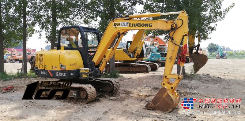 石家庄市出售转让二手2018年柳工CLG906D挖掘机