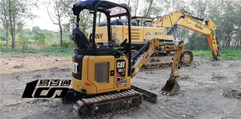 石家庄市出售转让二手700小时2018年卡特301.7CR挖掘机