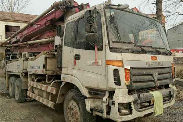 河南出售转让二手1587小时2009年福田重机5R48泵车