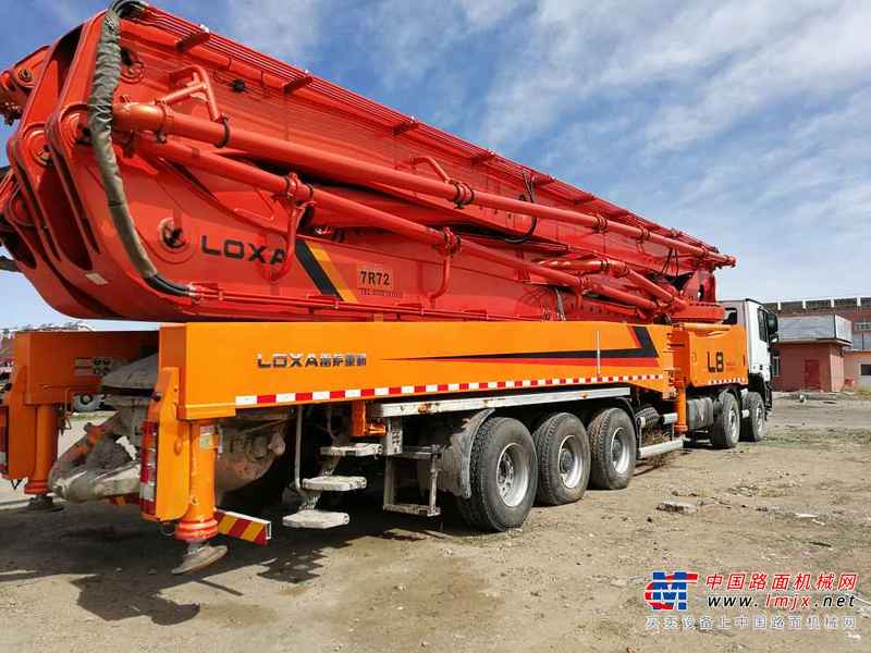 内蒙古出售转让二手5000小时2012年福田重机BJ5530泵车