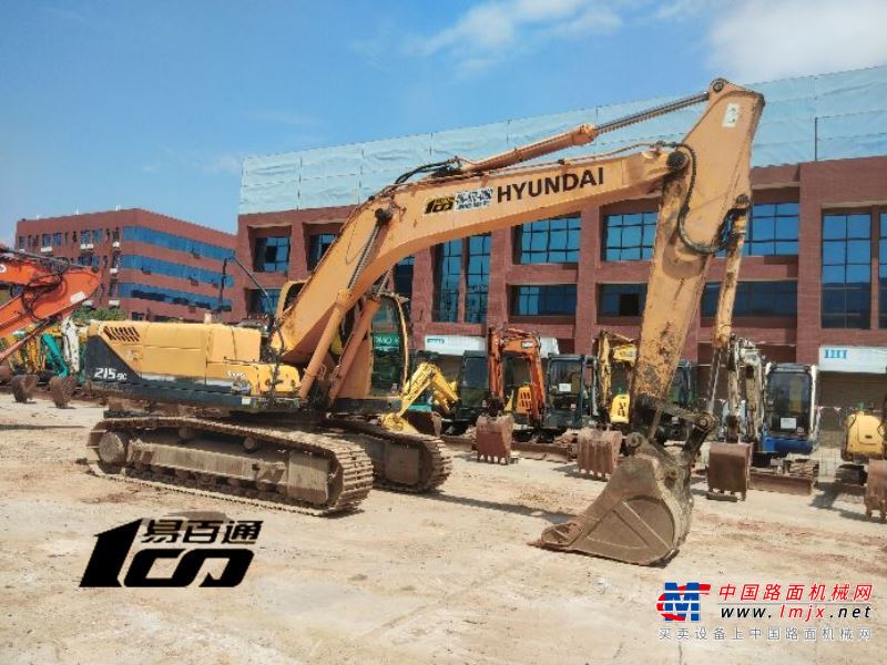 湘潭市出售转让二手2010年现代R215-9C挖掘机