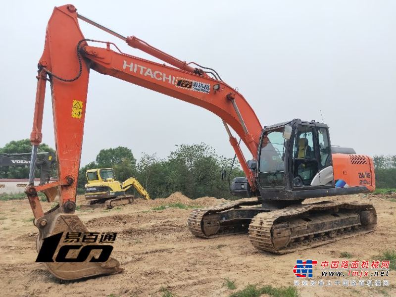 郑州市出售转让二手2424小时2018年日立ZX210LC-5A挖掘机