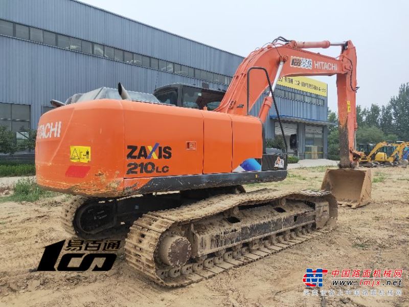 郑州市出售转让二手2424小时2018年日立ZX210LC-5A挖掘机