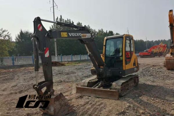 德州市出售转让二手2010年沃尔沃EC55BPro挖掘机