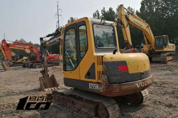 德州市出售转让二手2010年沃尔沃EC55BPro挖掘机