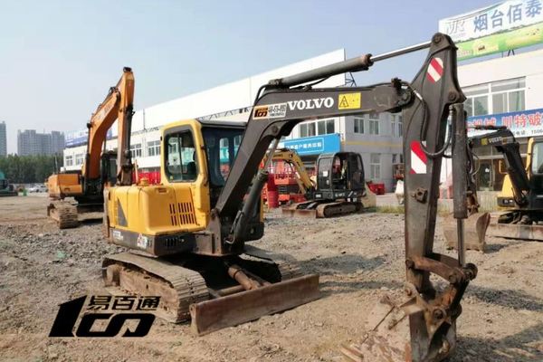 德州市出售转让二手2010年沃尔沃EC55BPro挖掘机