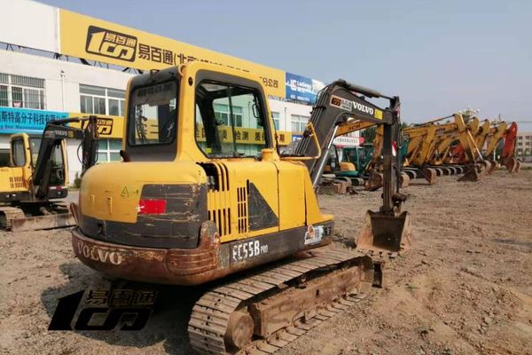 德州市出售转让二手2010年沃尔沃EC55BPro挖掘机