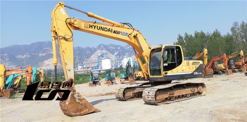 石家庄市出售转让二手2012年现代ROBEX220LC-9S挖掘机