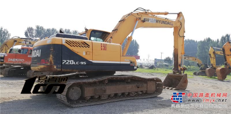 石家庄市出售转让二手2012年现代ROBEX220LC-9S挖掘机