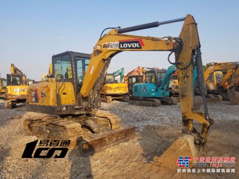 武汉市出售转让二手2018年雷沃FR60E挖掘机
