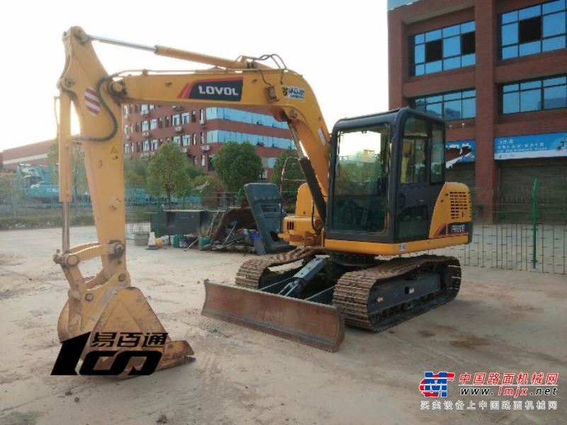 湘潭市出售转让二手326小时2017年雷沃FR80E挖掘机
