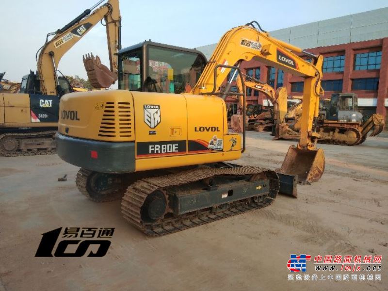 湘潭市出售转让二手326小时2017年雷沃FR80E挖掘机