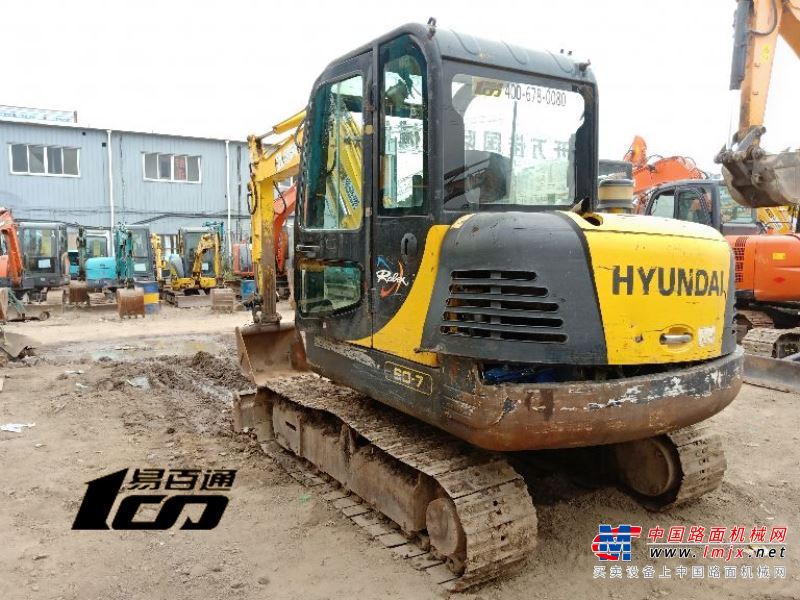 北京出售转让二手14738小时2011年现代R60-7挖掘机