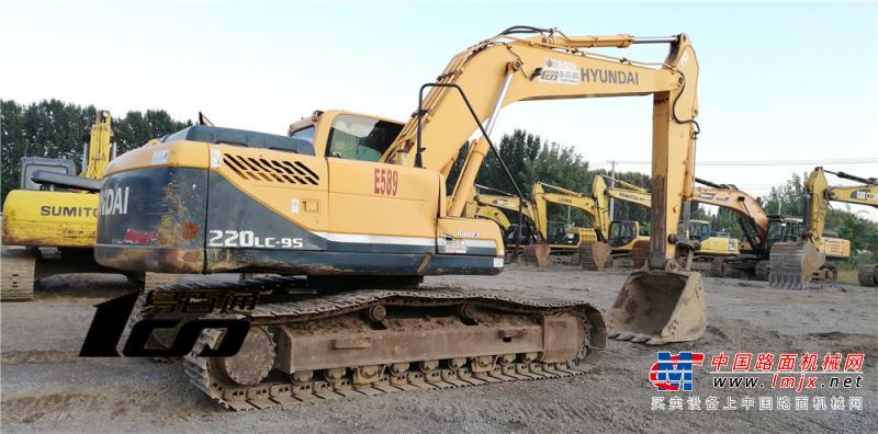 石家庄市出售转让二手2012年现代ROBEX220LC-9S挖掘机