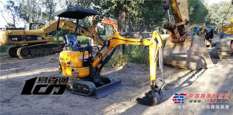 石家庄市出售转让二手2小时2019年犀牛重工XN18挖掘机
