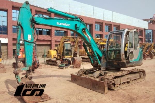 湘潭市出售转让二手2012年山河智能SWE80N9挖掘机
