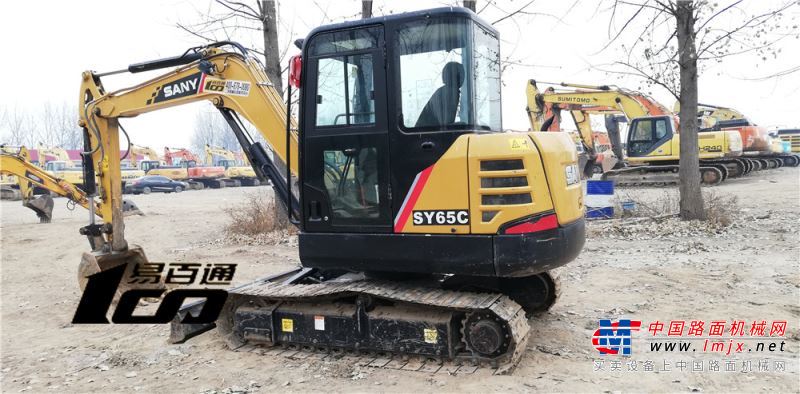 石家庄市出售转让二手1469小时2018年三一SY55C挖掘机