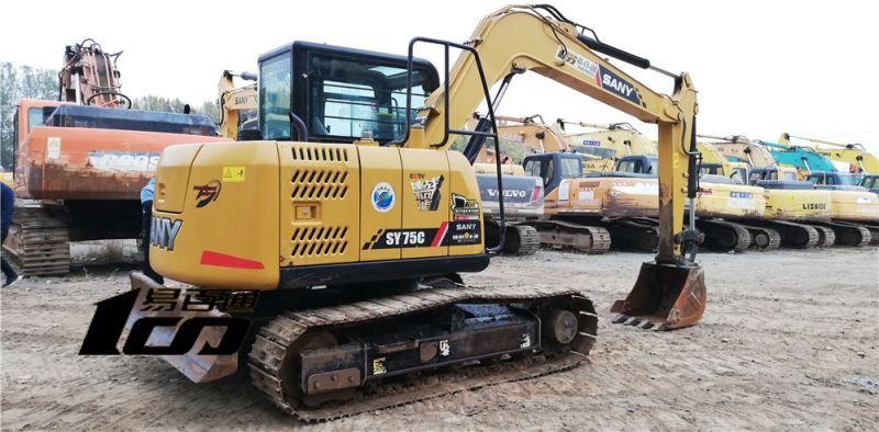 石家庄市出售转让二手2018年三一SY75C挖掘机